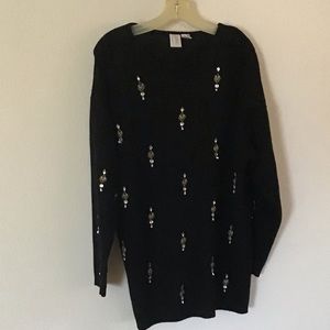Long Black Sweater